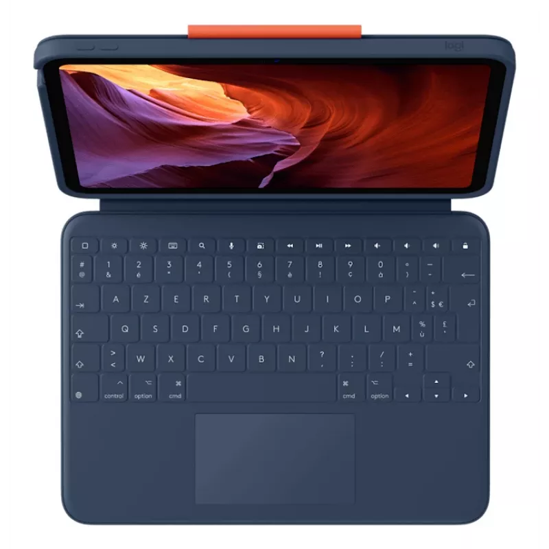 LOGITECH Rugged Combo 4 Touch - iPad 10e gen - Azerty Frans