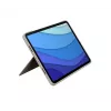 LOGITECH Combo Touch – zand voor iPad Pro 11 inch (1e, 2e, 3e gen.) – Duits – QWERTZ