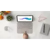 LOGITECH Combo Touch – zand voor iPad Pro 11 inch (1e, 2e, 3e gen.) – Duits – QWERTZ