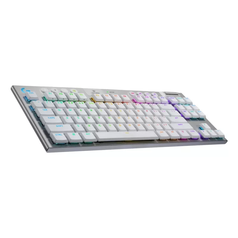 LOGITECH G915 X Lightspeed TKL draadloos low-profile gaming-toetsenbord wit Tactile - Qwertz Duits