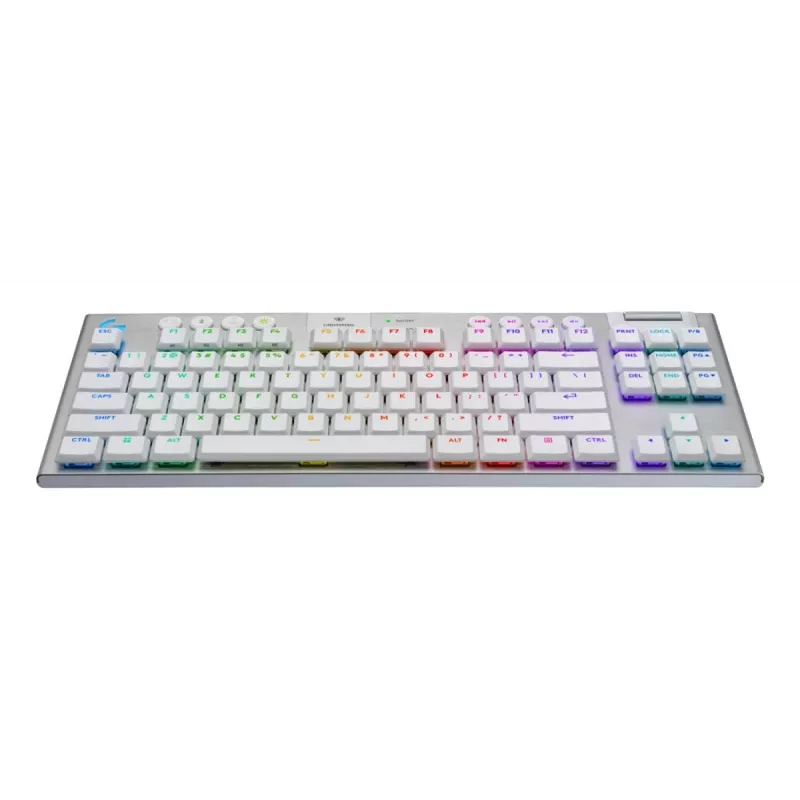 LOGITECH G915 X Lightspeed TKL draadloos low-profile gaming-toetsenbord wit Tactile - Qwertz Duits