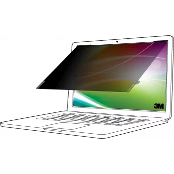 3M Bright Screen privacyfilter voor 14 inch laptop, 16:10, BP140W1B