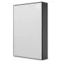 Seagate One Touch STKY1000401 1 TB externe draagbare harde schijf, 2,5 inch, USB 3.0 (USB 3.2 Gen 1), wachtwoordbeveiliging, zilver