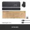 LOGITECH MX Keys Combo For Business Gen 2 - grafiet - Qwerty Esp
