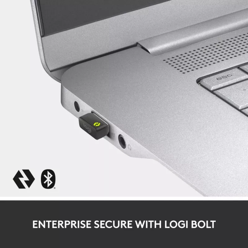 LOGITECH MX Keys Combo For Business Gen 2 - grafiet - Qwerty Esp
