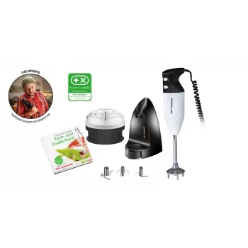 ESGE Petticoat Edition, staafmixer, 1,5 m, 180 W, zwart, wit