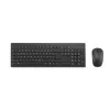 Kensington K75562DE, draadloos, RF draadloos, membraan, QWERTZ, zwart, muis inbegrepen
