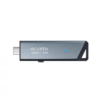 ADATA AELI-UE800-2T-CSG USB-flashstation 2 TB USB Type-C 3.2 Gen 2 (3.1 Gen 2) zilver