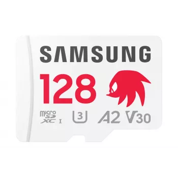 MicroSDXC-geheugenkaart Samsung MB-MD128S, 128 GB, UHS-I, Class 10, U3, lezen tot 180 MB/s, schrijven 130 MB/s