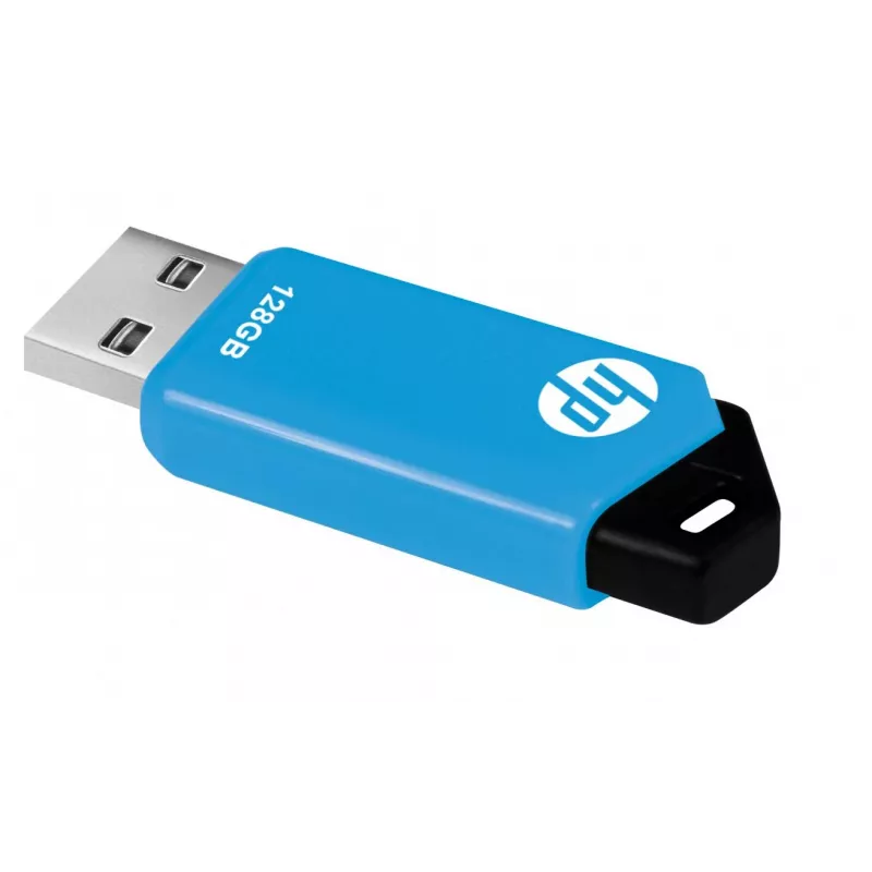 HP v150w USB-stick 128 GB USB Type-A 2.0 zwart, blauw