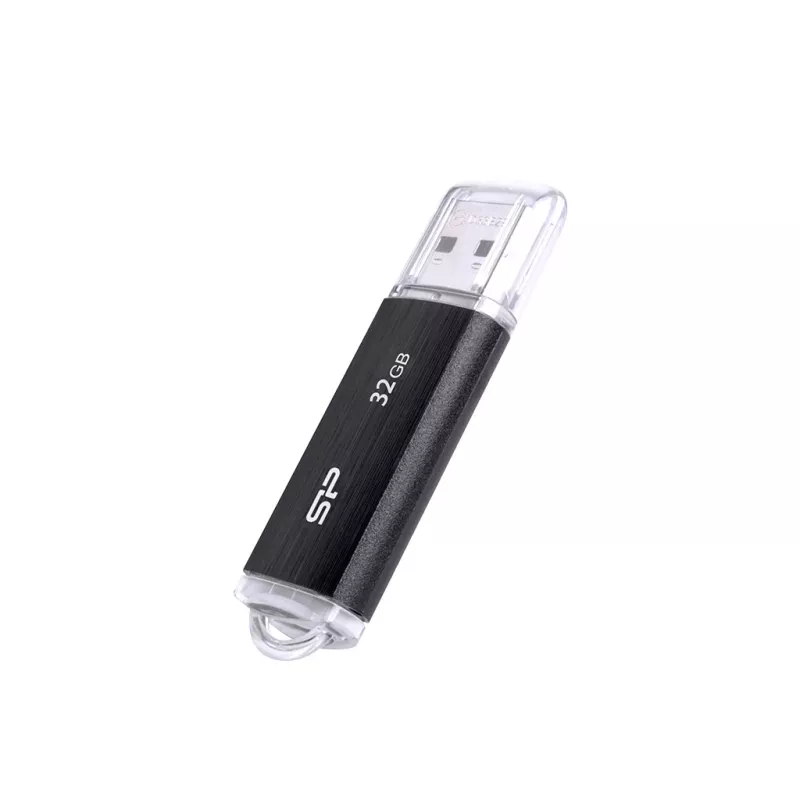 SILICON POWER Ultima U02 - 32 GB USB-stick - USB 2.0 - zwart