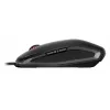 CHERRY GENTIX 4K kabelmuis, zwart, USB, dubbelhandig, optisch, USB, 3600 DPI, zwart