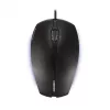 CHERRY GENTIX BEDRADE VERLICHTE MUIS, zwart, USB, dubbelhandig, optisch, USB Type-A, 1000 DPI, zwart