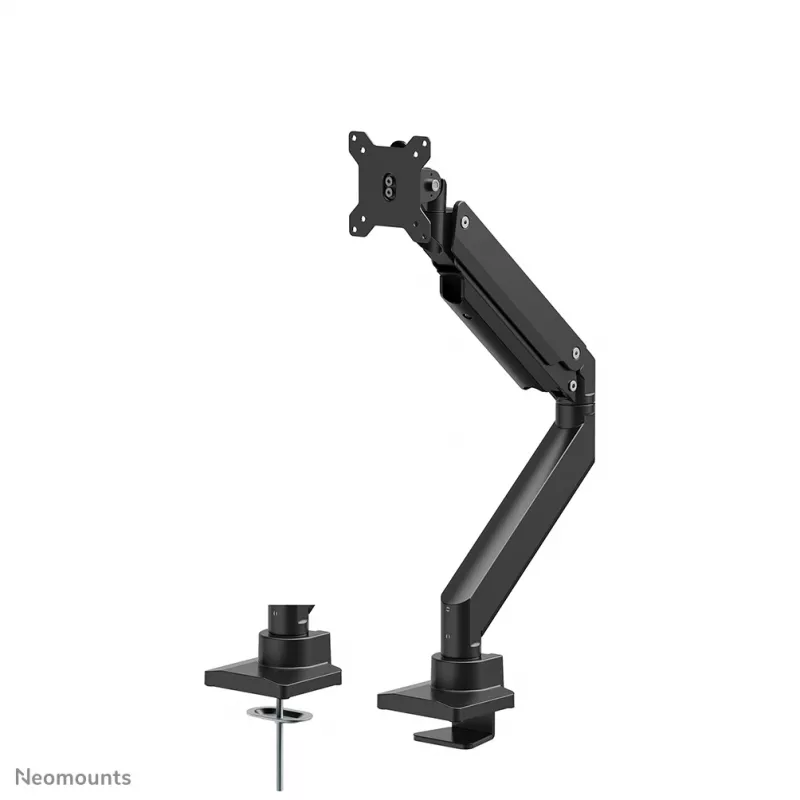 Neomounts NM-D775BLACKPLUS monitorarm 10-49 inch - gasveer - Topfix - 180°-stop