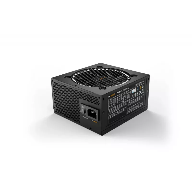 be quiet Pure Power 12 M voeding 850 W 20+4 pin ATX ATX zwart