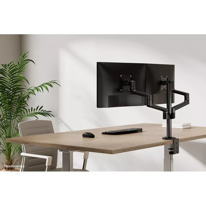 Neomounts DS60-425BL2 monitorarm 17-27 inch - ruimtebesparend