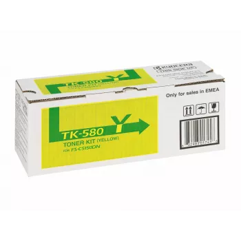 KYOCERA TK-580Y tonerpatroon 1 stuk origineel geel