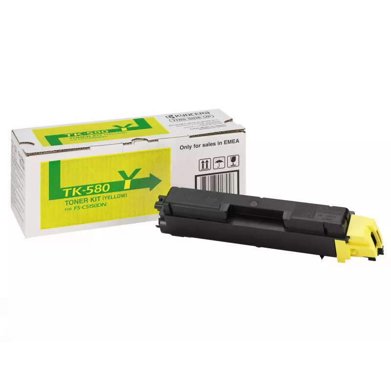 KYOCERA TK-580Y tonerpatroon 1 stuk origineel geel