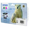Cartridge Epson inkt C13T26164010 zwart cyaan magenta geel