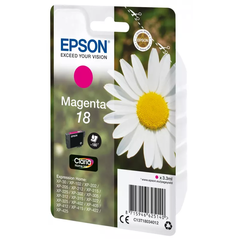 Epson Daisy enkelpack magenta 18 Claria Home inkt