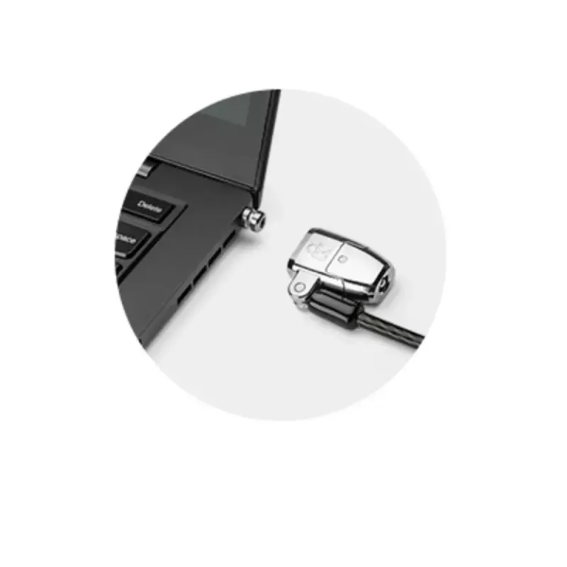 Kensington ClickSafe 2.0 universeel kabelslot met sleutel voor laptops
