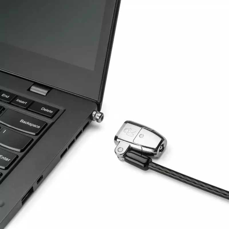 Kensington ClickSafe 2.0 universeel kabelslot met sleutel voor laptops