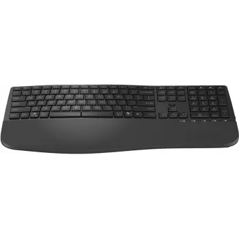 HP 685 Comfort Dual-Mode toetsenbord 8T6L9UT#ABB, draadloos 2,4 GHz, multi-device, 23 programmeerbare toetsen, volledig formaat, QWERTY internationaal Engels, zwart