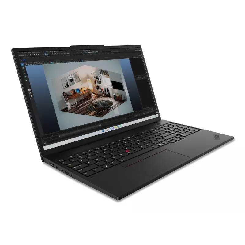 Lenovo ThinkPad P16s Gen 3 (Intel) Intel Core Ultra 7 155H mobiel workstation 40,6 cm (16 inch) touchscreen WUXGA 32 GB DDR5-SDRAM 1 TB SSD NVIDIA RTX 500 Ada Wi-Fi 6E (802.11ax) Windows 11 Pro Duits zwart