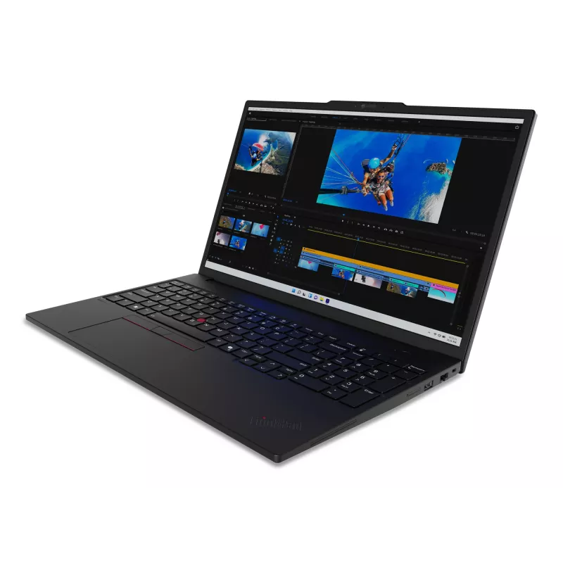 Lenovo ThinkPad P16s Gen 3 (Intel) Intel Core Ultra 7 155H mobiel workstation 40,6 cm (16 inch) touchscreen WUXGA 32 GB DDR5-SDRAM 1 TB SSD NVIDIA RTX 500 Ada Wi-Fi 6E (802.11ax) Windows 11 Pro Duits zwart
