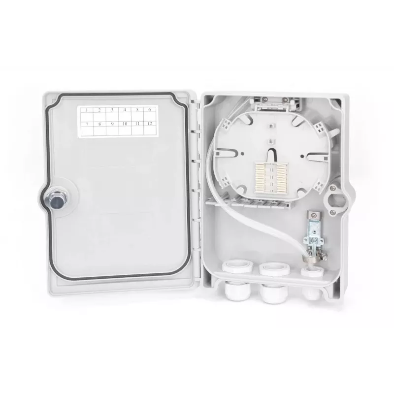 DIGITUS outdoor FTTH-box voor 6x SC/DX adapter, IP65