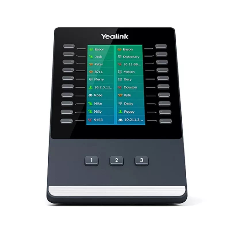 Yealink EXP50 IP-uitbreidingsmodule zwart, grijs 23 toetsen