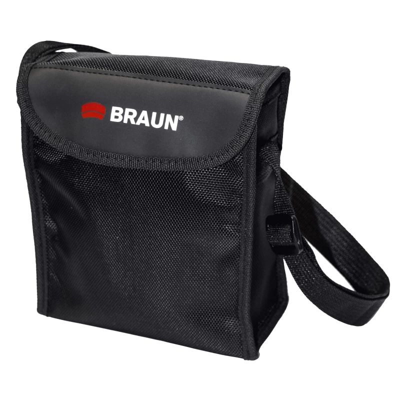 Braun Compagno 10 x 50 WP verrekijker BAK-4 dakkant zwart