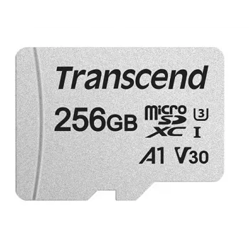 TRANSCEND Micro SDXC-kaart 300S 256 GB UHS-I U3 met adapter