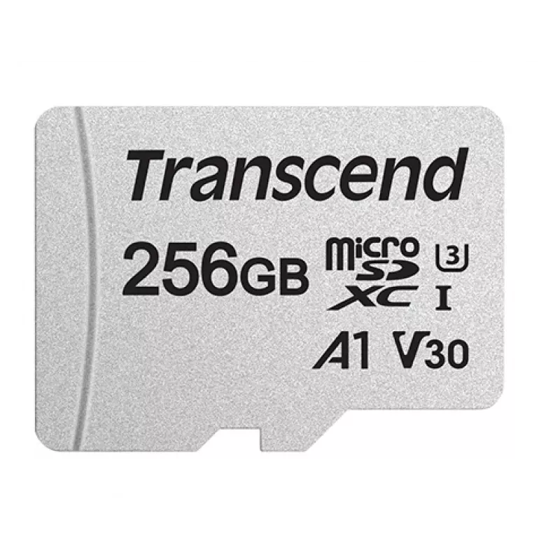 TRANSCEND Micro SDXC-kaart 300S 256 GB UHS-I U3 met adapter