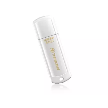 TRANSCEND Jetflash 730 - 64 GB USB-stick - USB 3.0 - wit