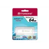 TRANSCEND Jetflash 730 - 64 GB USB-stick - USB 3.0 - wit