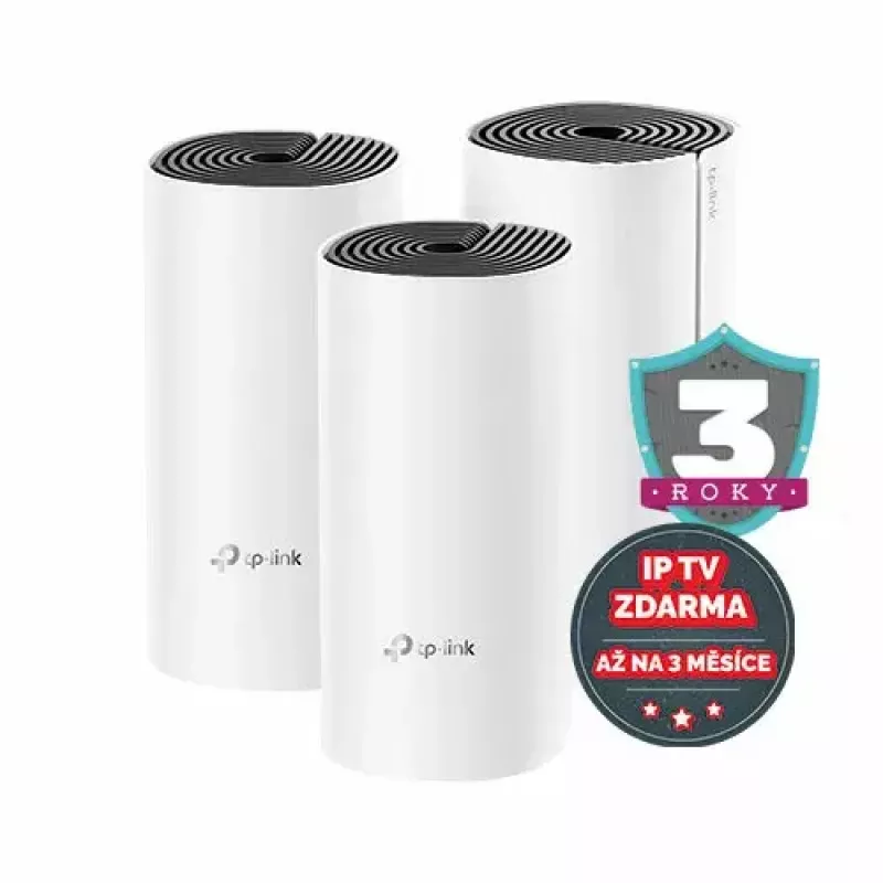 TP-Link AC1200 + AV1000 Whole Home Hybrid Mesh Wi-Fi-systeem, 3-pack