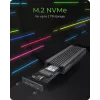 ICY BOX IB-1824ML-C31 SSD-behuizing zwart M.2