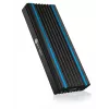 ICY BOX IB-1824ML-C31 SSD-behuizing zwart M.2