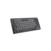 LOGITECH MX Mechanical Mini Minimalist draadloos verlicht toetsenbord - grafiet lineair Qwertz Duits