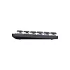 LOGITECH MX Mechanical Mini Minimalist draadloos verlicht toetsenbord - grafiet lineair Qwertz Duits