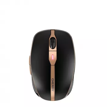 CHERRY DW 9100 SLIM toetsenbord muis inclusief universeel RF draadloos + Bluetooth QWERTZ Zwitsers zwart