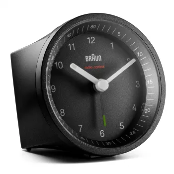 Braun BC07 quartzwekker zwart
