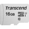 TRANSCEND Micro SDHC-kaart 300S 16 GB UHS-I U1 met adapter
