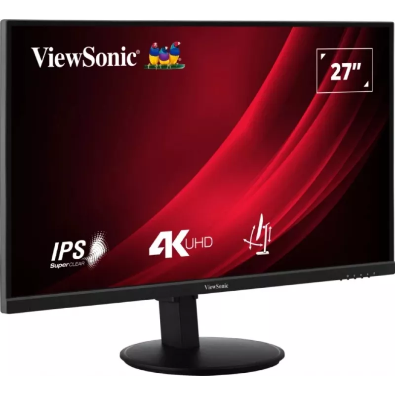 Viewsonic VG Series VG2708-4K computermonitor 68,6 cm (27 inch) 3840 x 2160 pixel 4K Ultra HD LED zwart