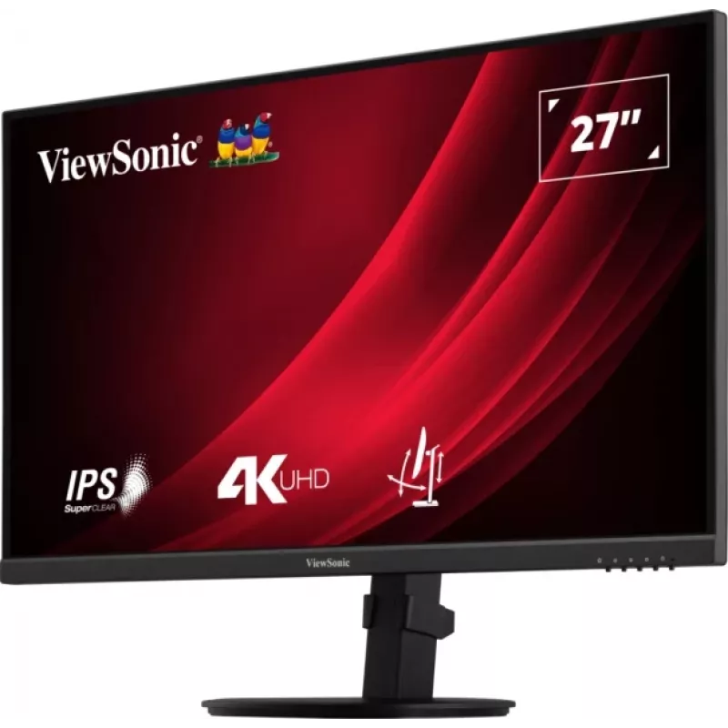 Viewsonic VG Series VG2708-4K computermonitor 68,6 cm (27 inch) 3840 x 2160 pixel 4K Ultra HD LED zwart