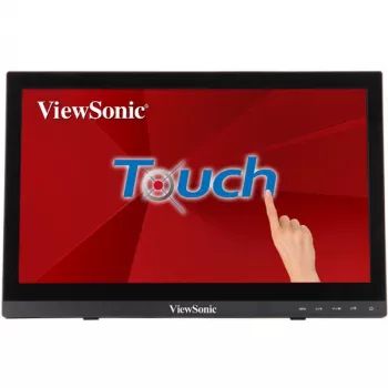 Viewsonic TD1630-3 computermonitor 39,6 cm (15,6 inch) 1366 x 768 pixel HD LCD-touchscreen multi-user zwart