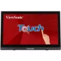 Viewsonic TD1630-3 computermonitor 39,6 cm (15,6 inch) 1366 x 768 pixel HD LCD-touchscreen multi-user zwart
