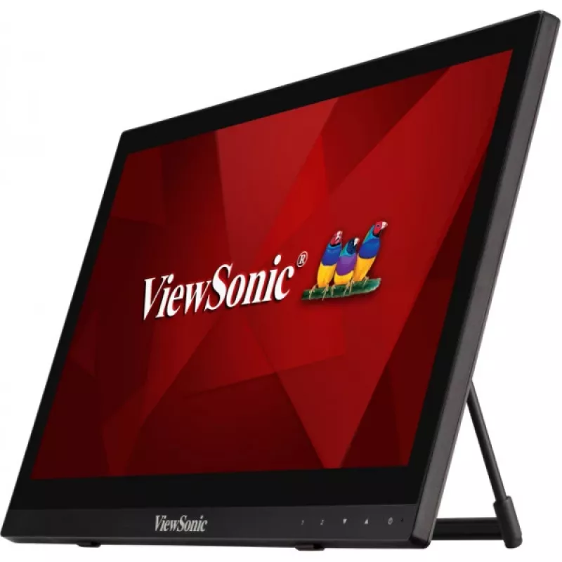 Viewsonic TD1630-3 computermonitor 39,6 cm (15,6 inch) 1366 x 768 pixel HD LCD-touchscreen multi-user zwart