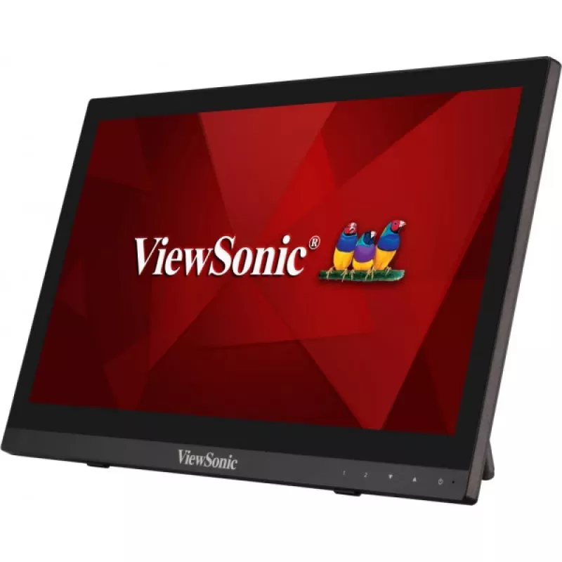 Viewsonic TD1630-3 computermonitor 39,6 cm (15,6 inch) 1366 x 768 pixel HD LCD-touchscreen multi-user zwart